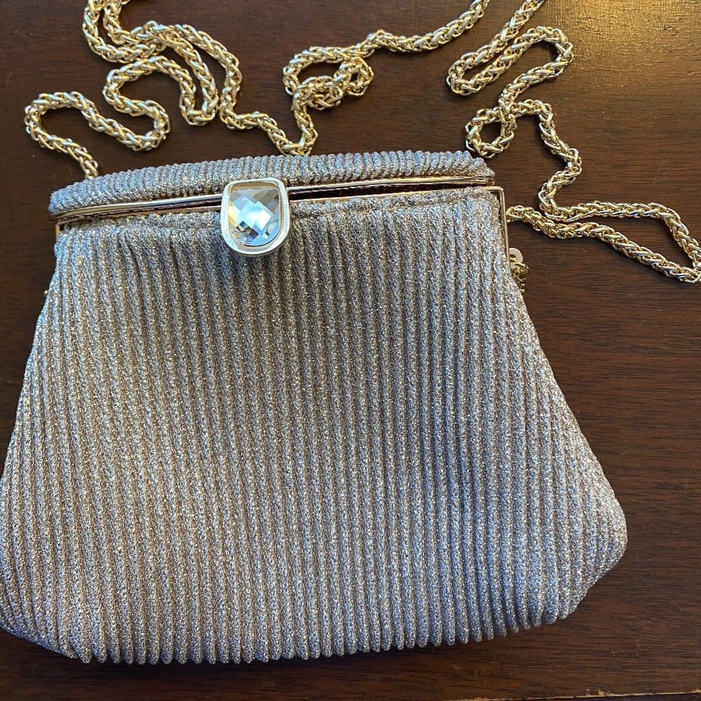 Gold Evening Hand Bag